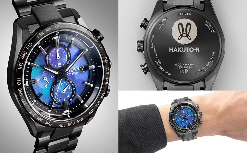 Citizen ATTESA AT8285-68Z HAKUTO-R Eco-Drive Limited 超級鈦 Citizen ATTESA AT8285-68Z HAKUTO-R Eco-Drive Limited 超級鈦