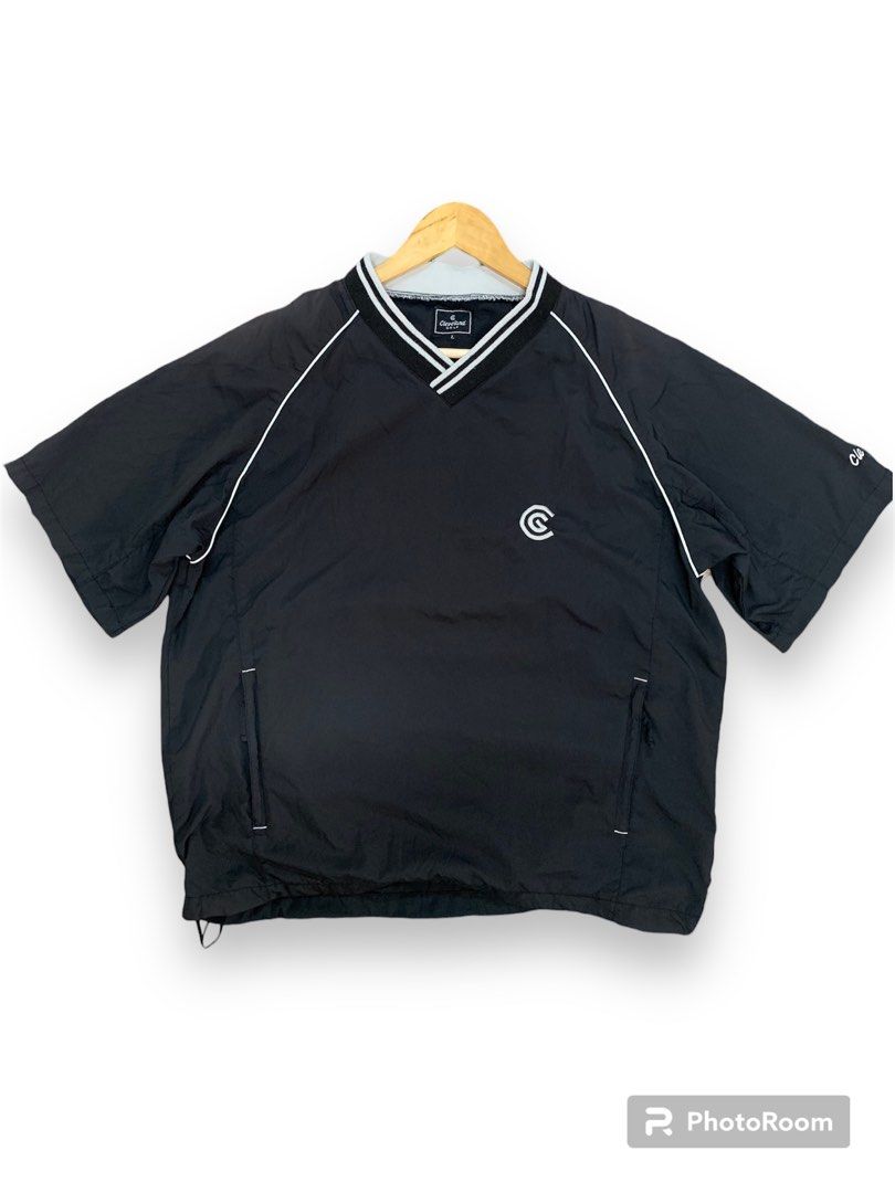 Cleveland Golf V neck Windbreaker Men s Fashion Activewear on