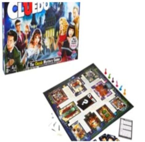 CLUEDO The Classic Mystery Game Solve the Murder in the Mansion Clue