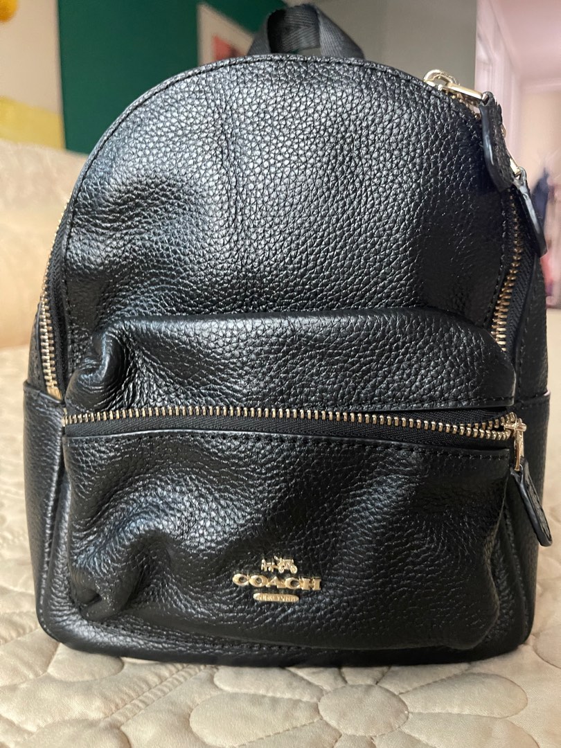 Coach Backpack Mini Leather, Women's Fashion, Bags & Wallets, Backpacks ...