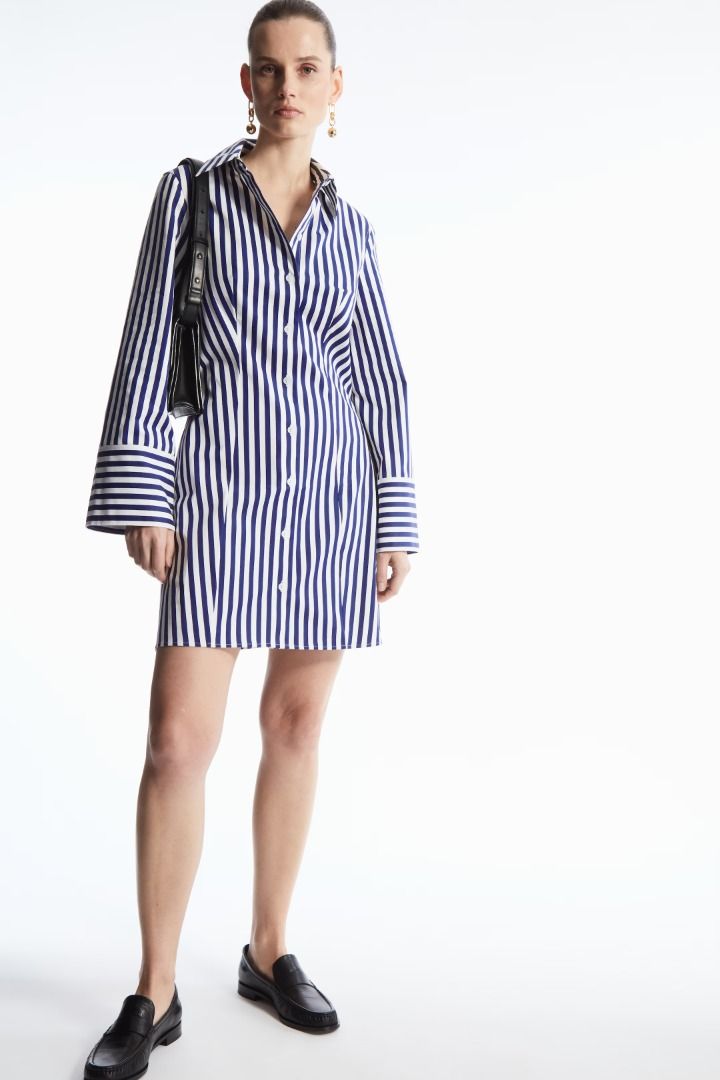 Cos striped dress shop