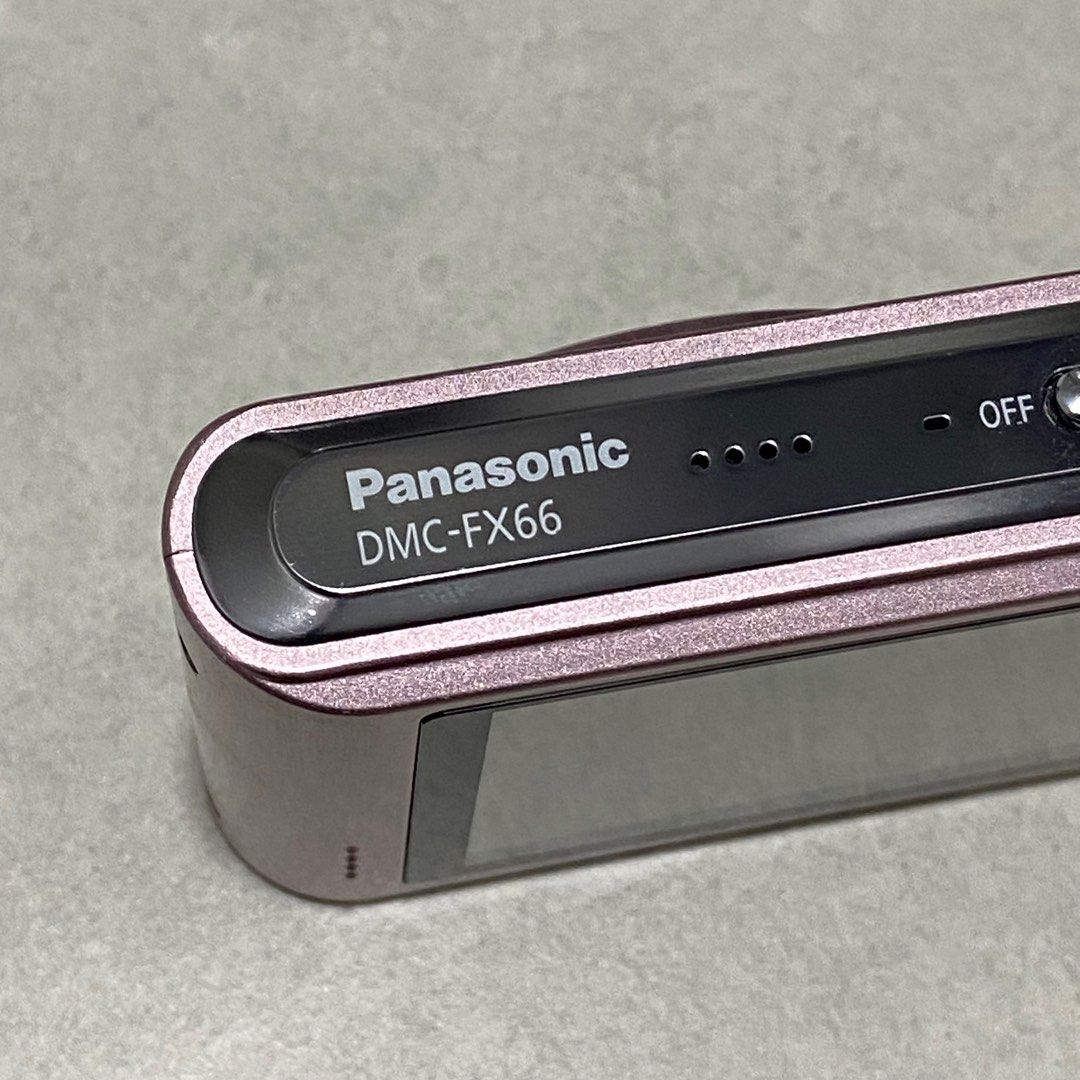 DIGICAM/CDD/DIGITAL CAMERA] PANASONIC LUMIX DMC-FX66 in PINK