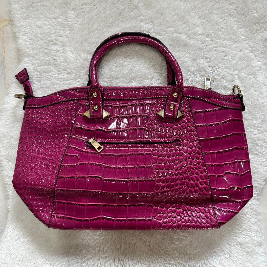Diophy Elegeant Faux Leather Structured Satchel Handbag
