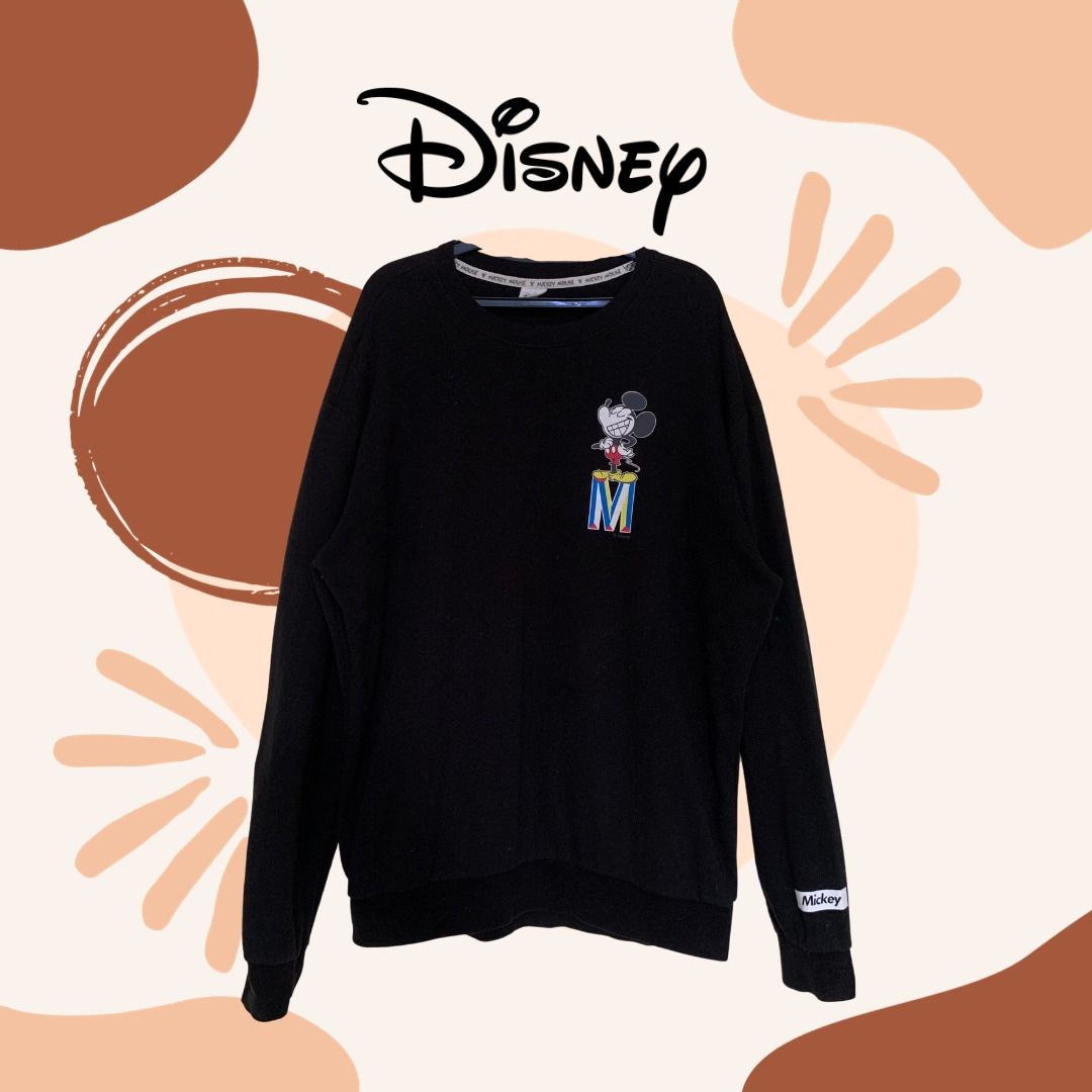 Disney Men's Sweatshirt - Black - M