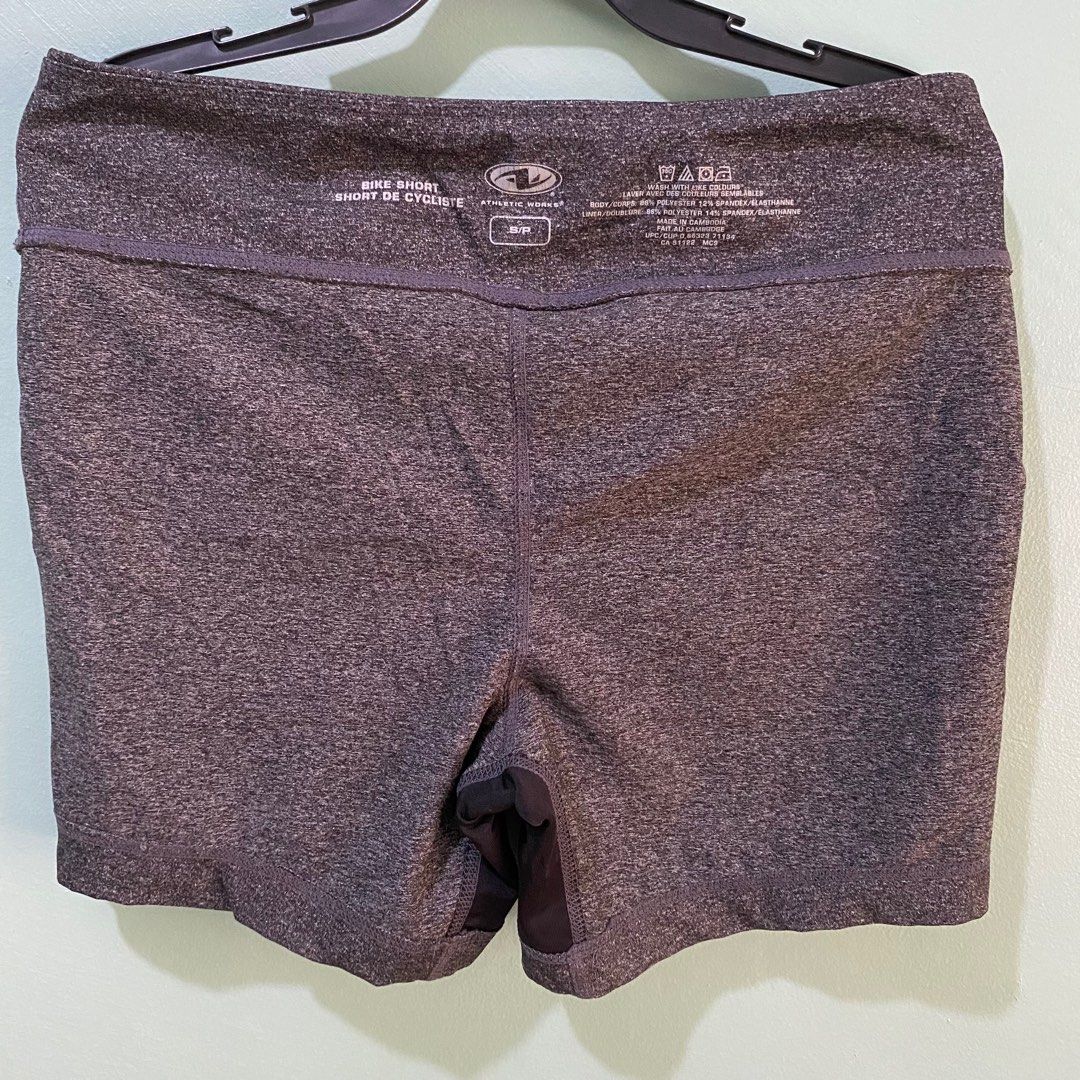 Athletic works spandex shorts hot sale