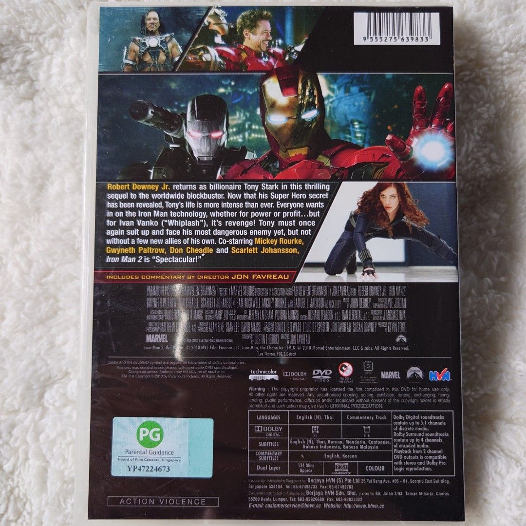 $5-7 each. DVD. English movies. Marvel. Iron Man. Captain America: The ...