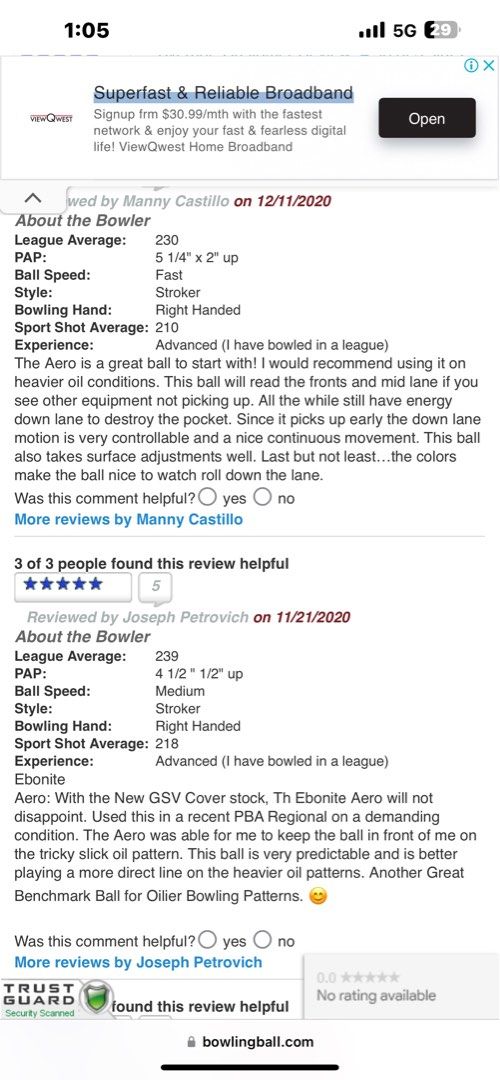 Ebonite AERO Bowling Ball 15lbs, Sports Equipment, Sports & Games