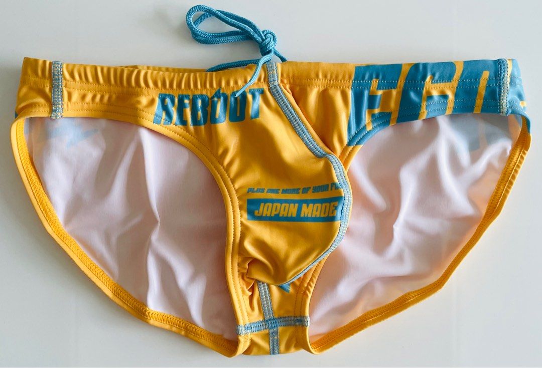 EGDE Gradation Super Low Rise Bikini, V. Yellow (3335), Men's Fashion,  Bottoms, New Underwear on Carousell