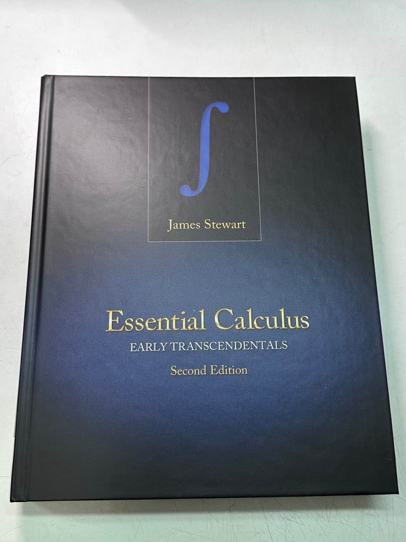 微積分原文書Essential Calculus Early Transcendentals James StewartCalculus (2th edition) (ISBN13