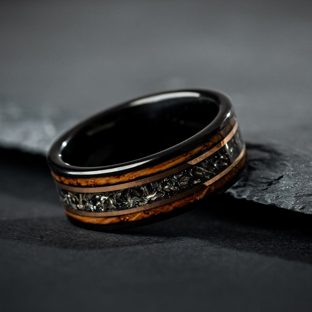 Extraordinary Meteorite Ring Men s Fashion Watches Accessories
