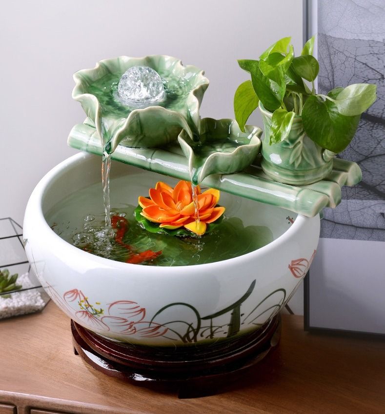 Ceramic fish sale tank decorations
