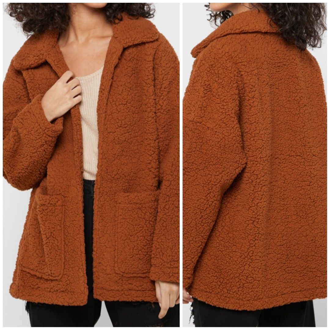 Teddy bear new arrivals coat forever 21