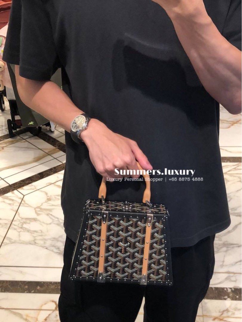 Saïgon Mini Trunk Bag Maison Goyard