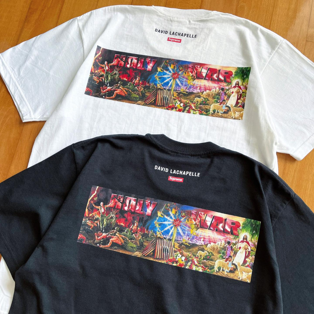 FW23 New Arrivals ✨ Supreme Holy War Tee ⚔️ T shirt T恤, 男裝