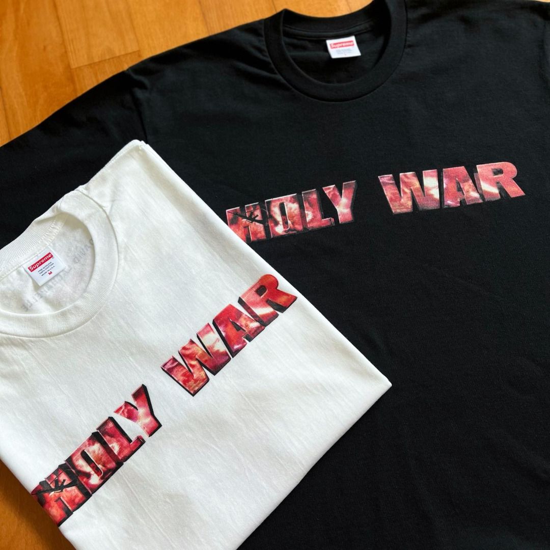 FW23 New Arrivals ✨ Supreme Holy War Tee ⚔️ T shirt T恤, 男裝