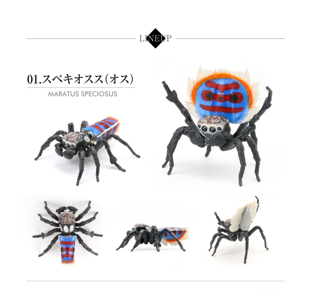 gashapon spider, Hobbies & Toys, Toys & Games on Carousell