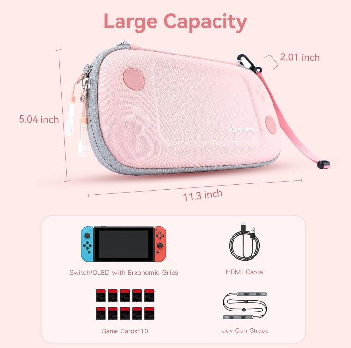 Geekshare Irregular Shape Carry Case for Nintendo Switch OLED/V1/V2 (Category: Cases & Covers) located in Marikina City. Submitted by gamerch. (Listing ID 1255704301, Image 2). Description: For Sale Geekshare Irregular Shape Carry Case for Nintendo Switch OLED/V1/V2 Price: 500 Location: Marikina Condition: Lightly used (used 2-3x only, with slight signs of usage: see last 3 pics, lost box Compatibility: OLED/V1/V2, Geekshare silicone grip cases �