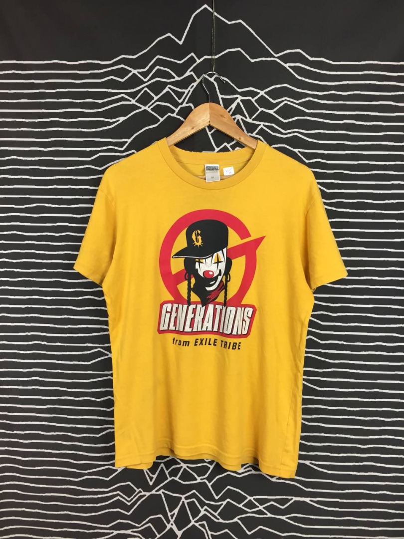 Generations From Exile Tribe Speedster Live Tour 2016 Tee, Men's Fashion,  Tops  Sets, Tshirts  Polo Shirts on Carousell