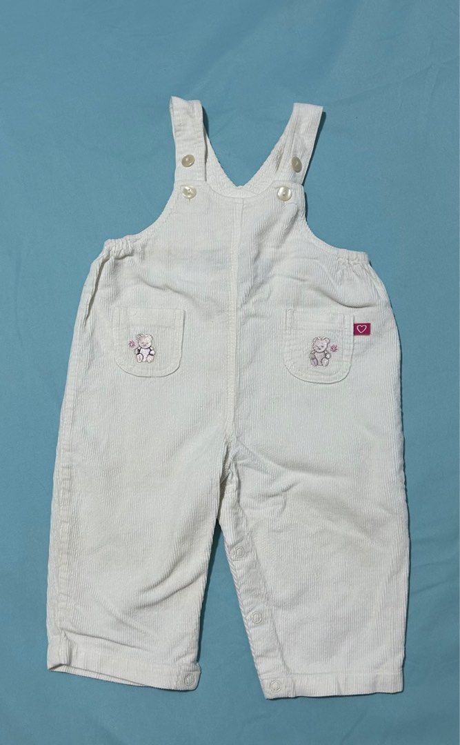 Girls white jumper overall 12 months Babies Kids Babies Kids