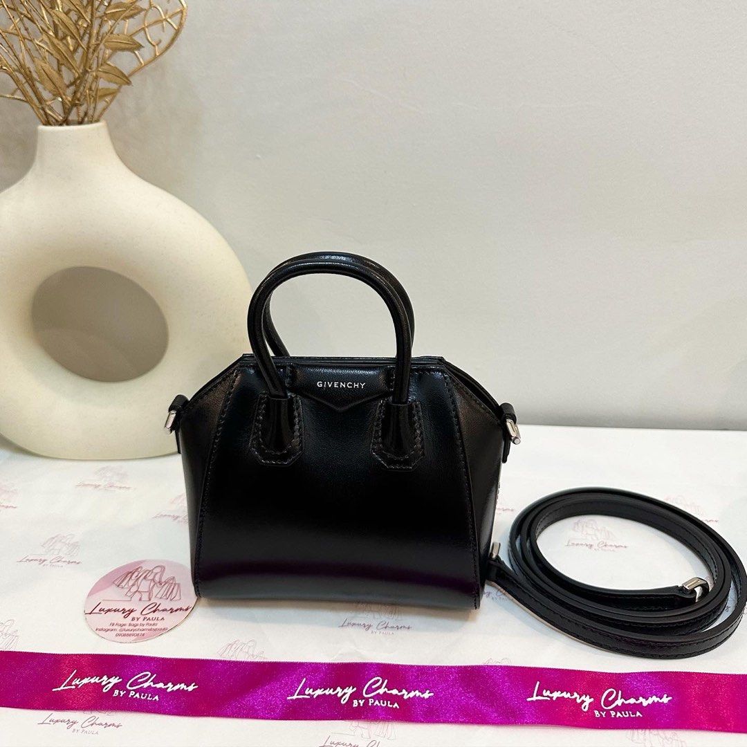 Givenchy Antigona Small Black, Luxury, Bags & Wallets on Carousell