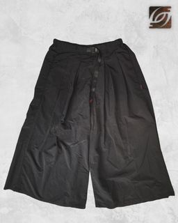Gramicci Pleated Wide Leg Nylon Pants