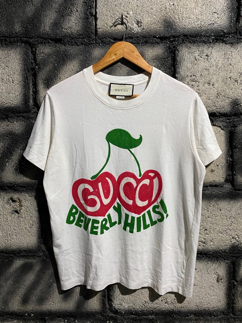 Gucci Beverly Hills, Women's Fashion, Tops, Shirts on Carousell