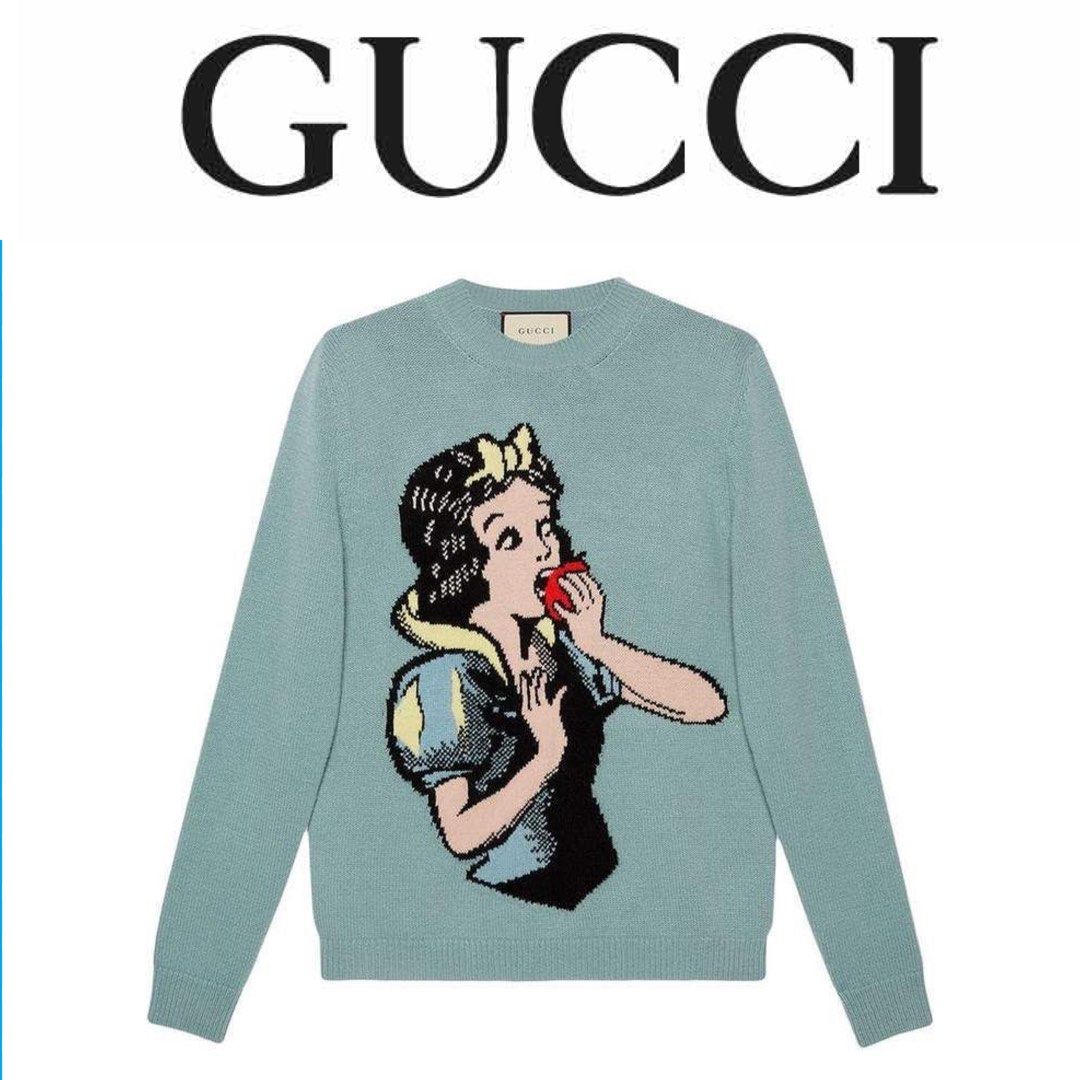Gucci snow white sweatshirt on sale