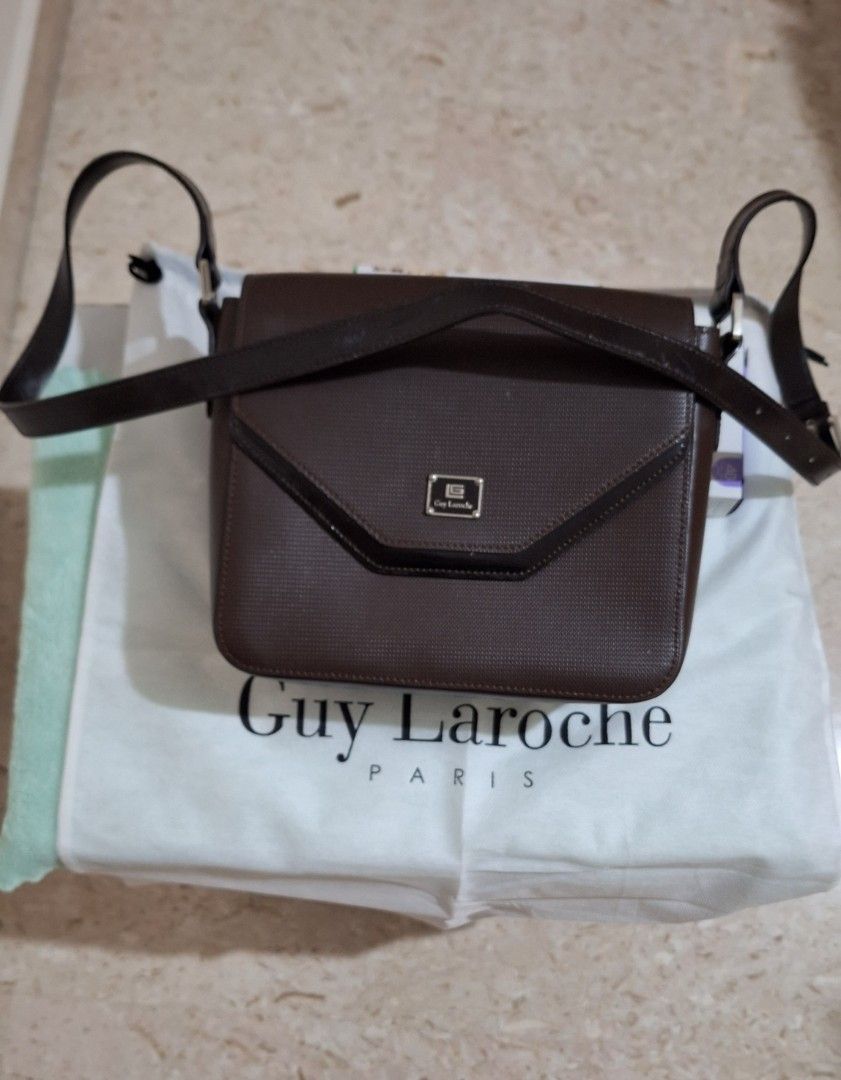 Guy laroche sling bag top