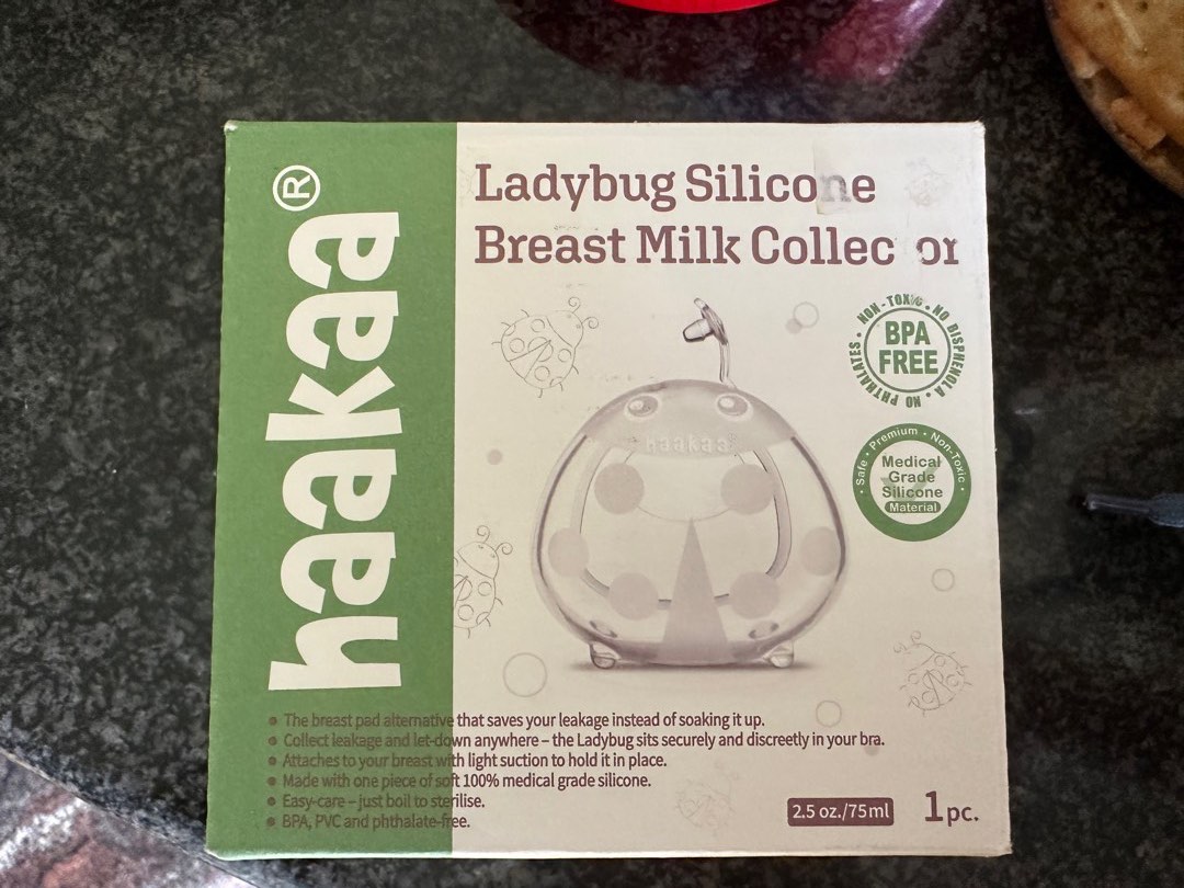 Haakaa Ladybug Silicone Breast Milk Collector, Babies & Kids, Nursing