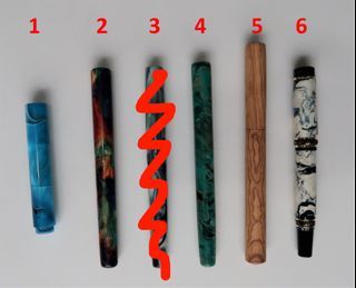 Handmade/Custom made fountain pens #6 nibs