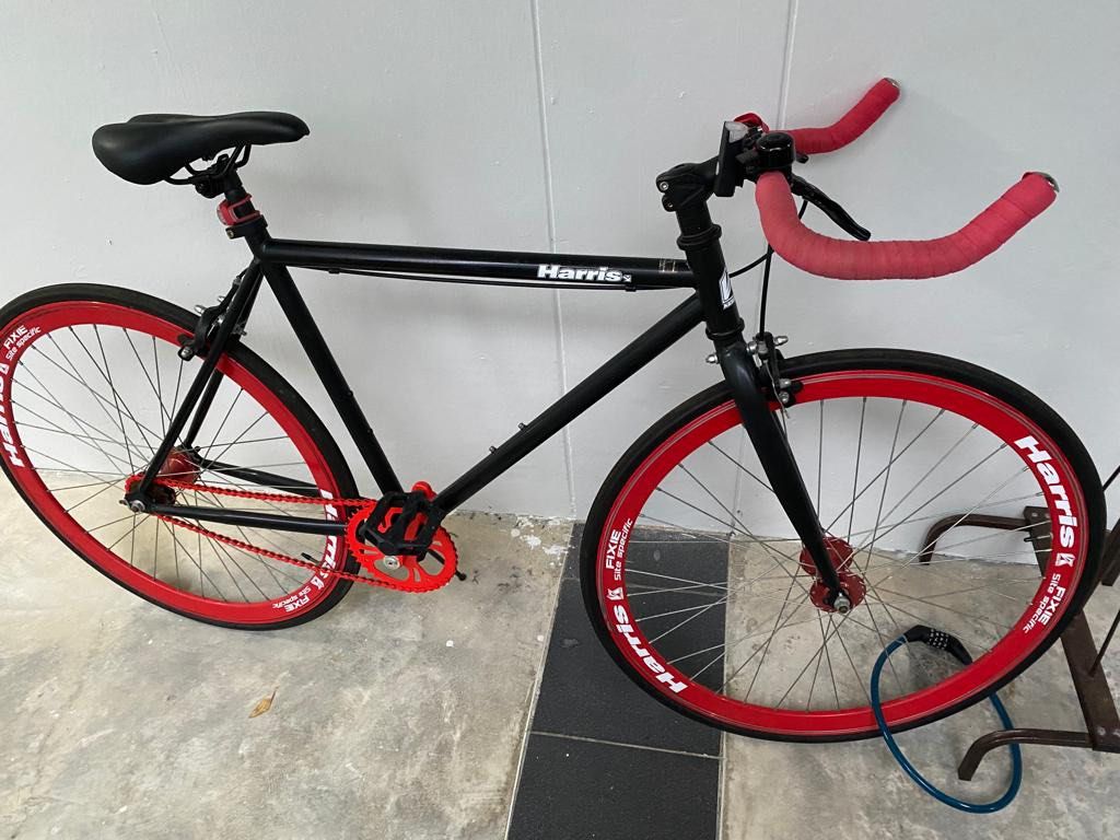 Harris Red Fixie nego very lightly used