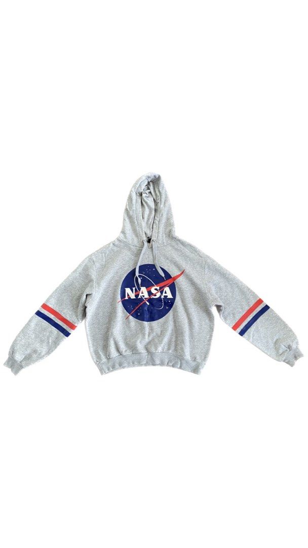 H&m nasa 2024 hoodie white