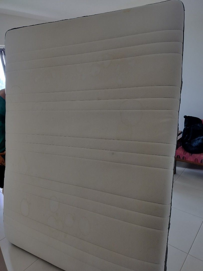 HOVAG, Ikea Queen size mattress, Furniture & Home Living, Furniture