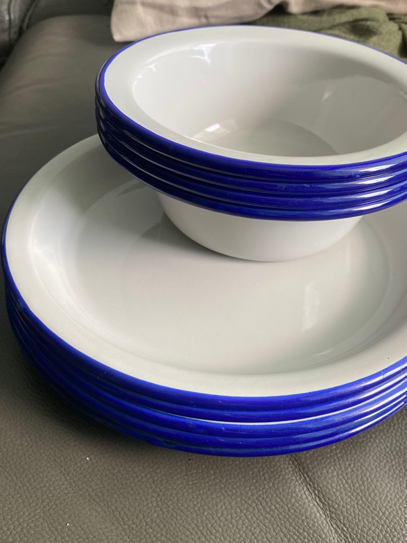 Ikea Egendom Enamel Plates & Bowls, Furniture & Home Living