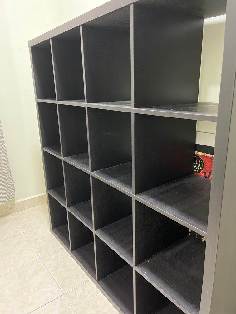 IKEA Kallax Shelf 4x4, Furniture & Home Living, Furniture, Shelves