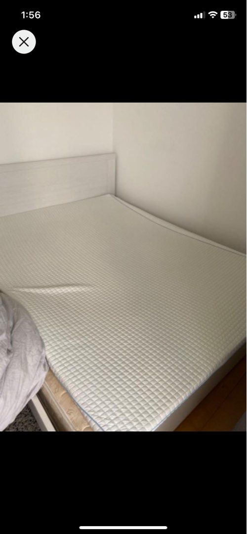 Ikea knapstad cooling mattress topper 150x200, Furniture & Home Living