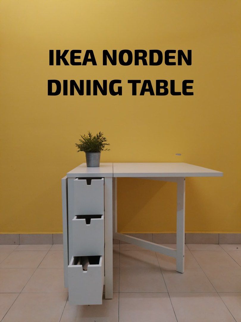 Ikea Norden Table, Furniture & Home Living, Furniture, Tables & Sets on