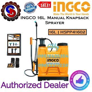 INGCO 16L Manual Knapsack Sprayer (Model : HSPP41602)
