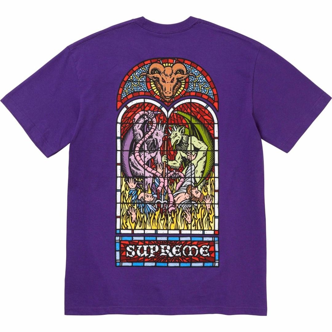 INSTOCK WORSHIP F/W 2023 SUPREME TEE, Men's Fashion, Tops & Sets