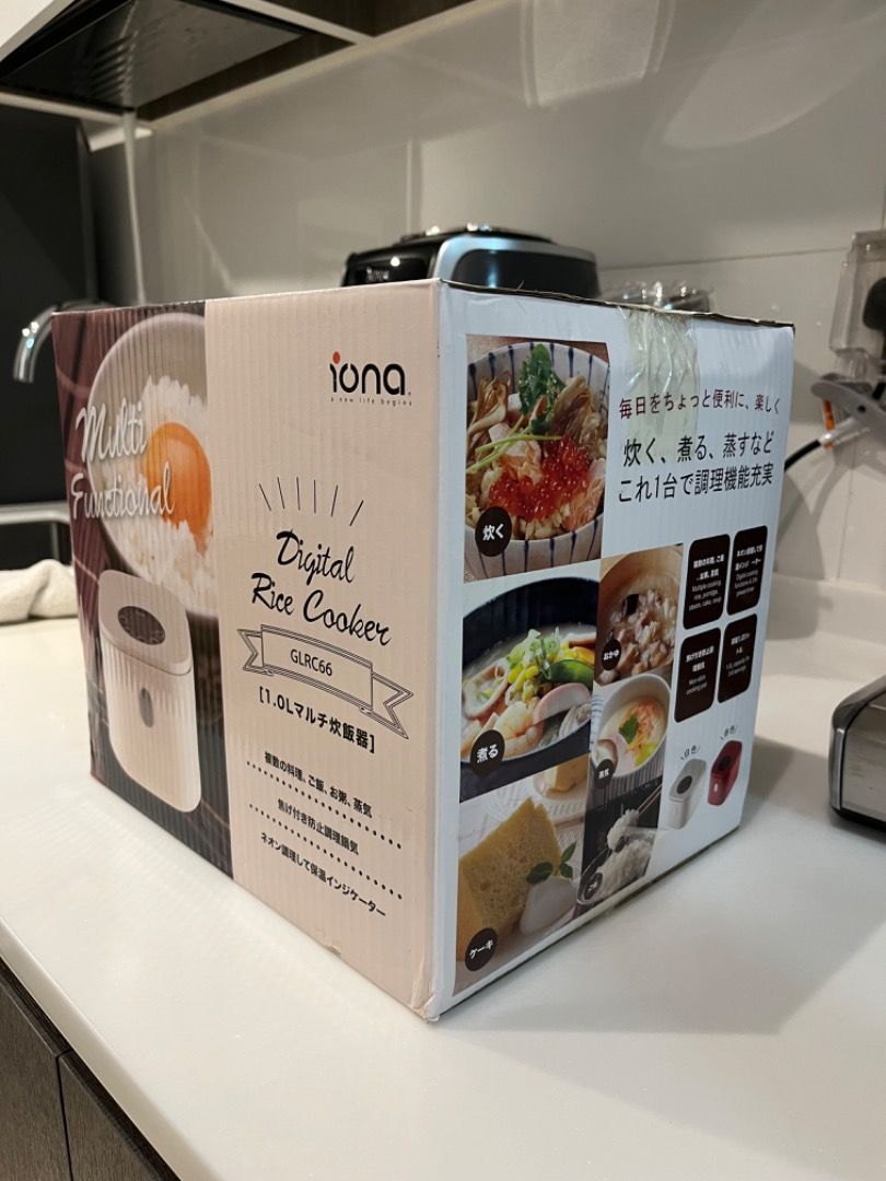 Iona Digital Rice Cooker GLRC66 1 Litre 1L, TV & Home Appliances ...