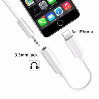 iphone to 3.5mm Headphone Jack Audio Adapter cable