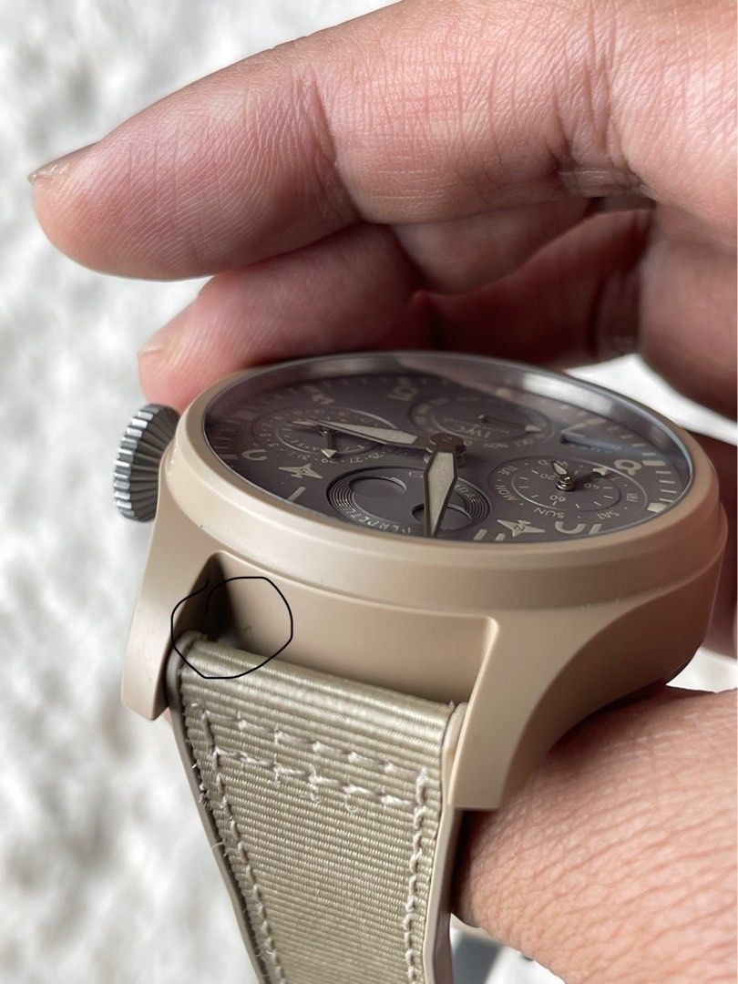 IWC Mojave Desert Perpetual Calendar Luxury Watches on Carousell