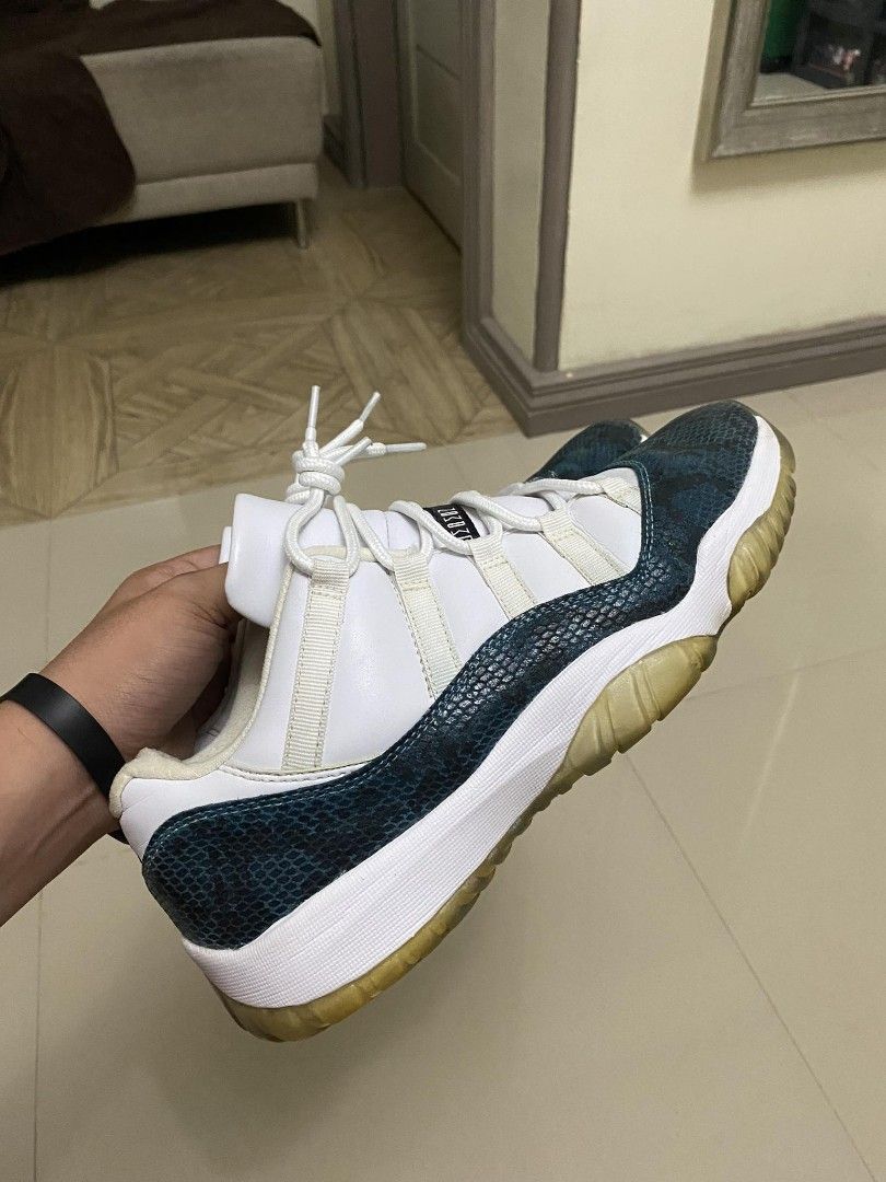J11 LOW SNAKESKIN Men s Fashion Footwear Sneakers on Carousell