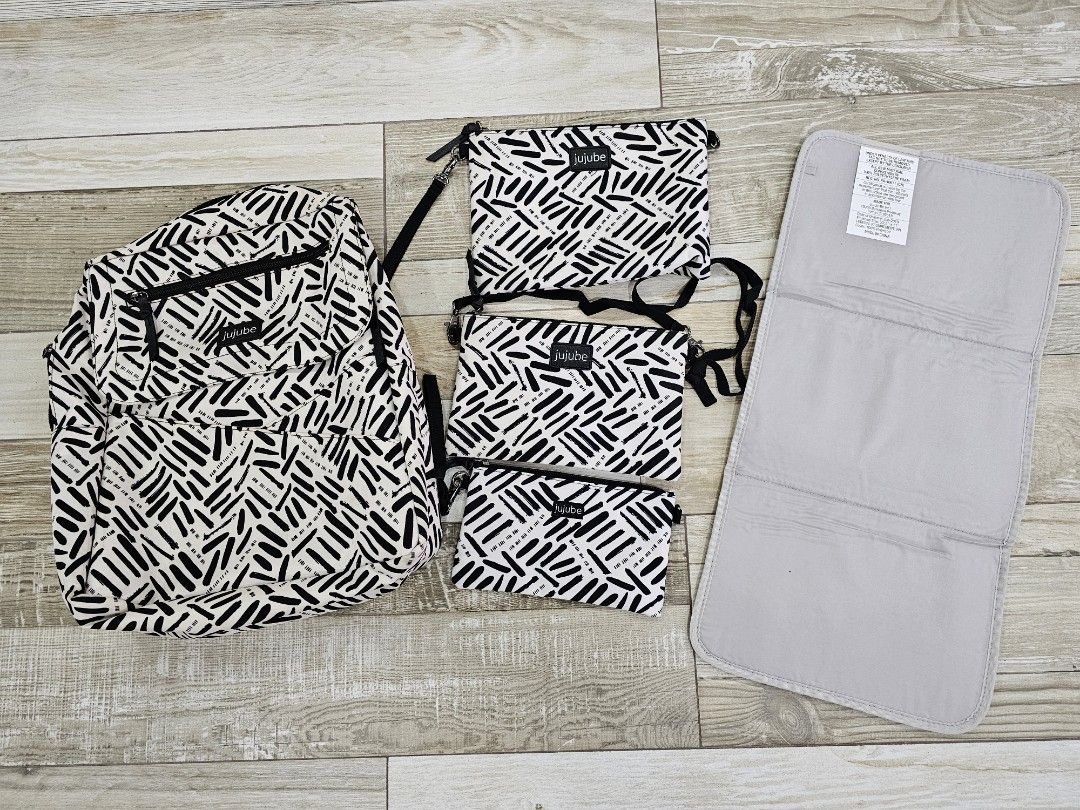 Jujube Core Covertible 4 in 1 Diaper Bag