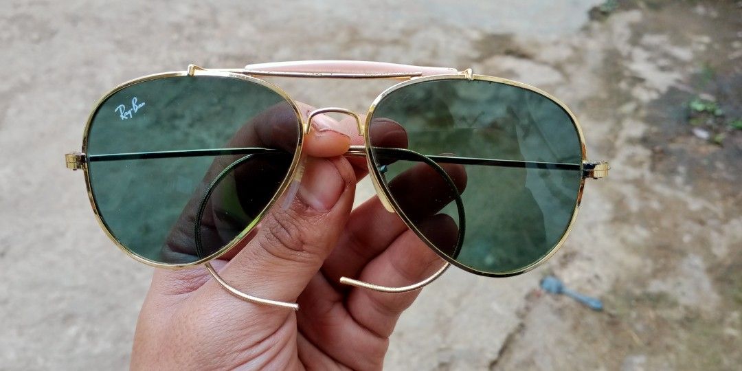Kacamata rayban B L USA Fesyen Pria Aksesoris Kacamata di Carousell