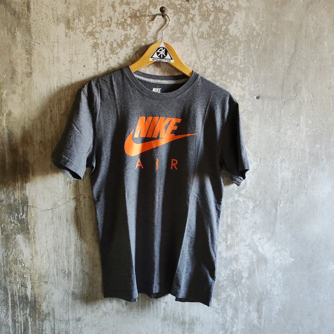 Kaos Oblong T-Shirt Nike Air Logo Center Second, Fesyen Pria