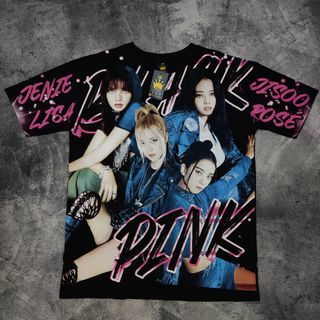 Kaos Tshirt Blackpink full print BNWT
