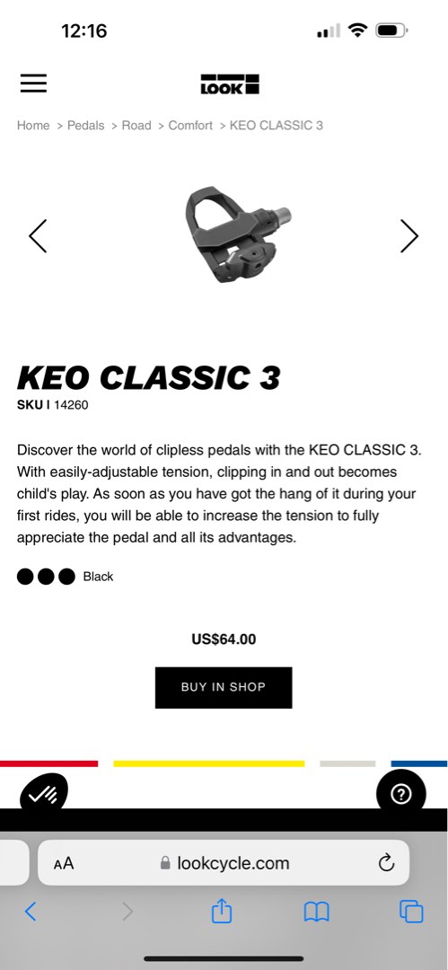 keo pedal cleats
