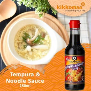 [Kikkoman] Tempura & Noodle Sauce Soup Base 250ml NON HALAL