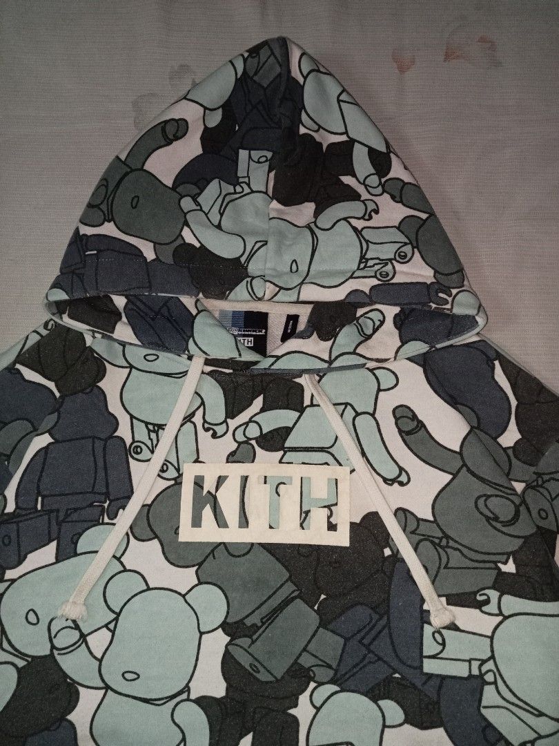 Kith sales bearbrick hoodie